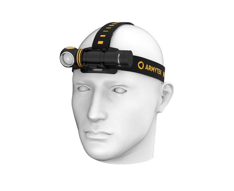 ArmyTek Elf C2 USB-C κεφαλόφωτο με LED χειρός φακός θερμό λευκό 1023 lm μπαταρίας