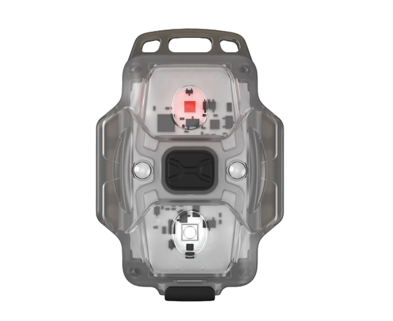 ArmyTek Crystal Μπλε φακός LED φορητός F07001B, μπλε, διάφανο