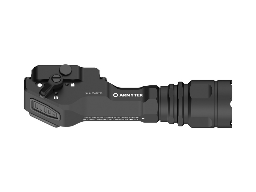 ArmyTek Parma C2IR Pro Συμπαγής Επαναφορτιζόμενος Φακός Όπλου 1200lm