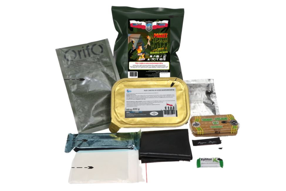 Arpol PBC1 Bushcraft πακέτο, φιλέτο θαλασσοχοίρου σε σάλτσα