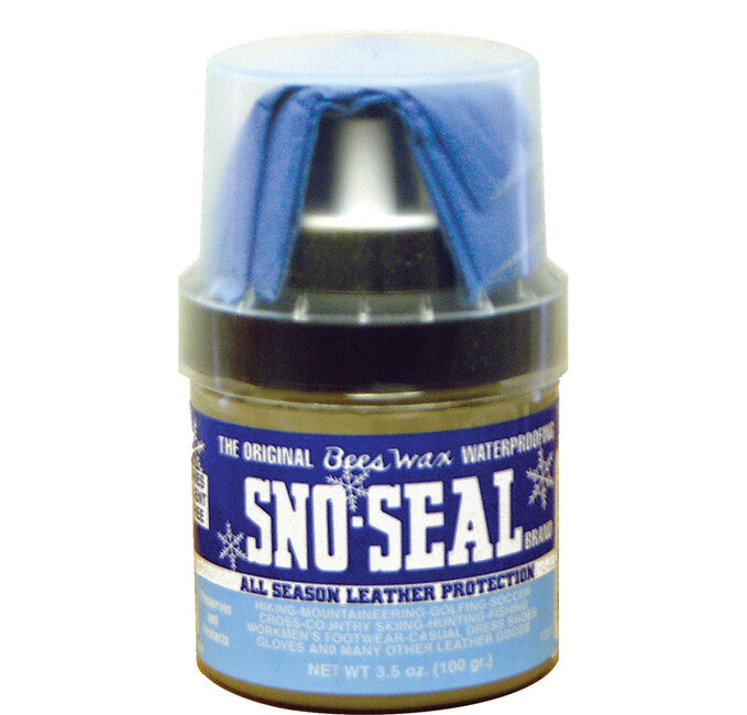 Sno Seal Αδιαβροχοποίηση Κερί, 100g σε Δοχείο με Εφαρμογέα, Μαύρο