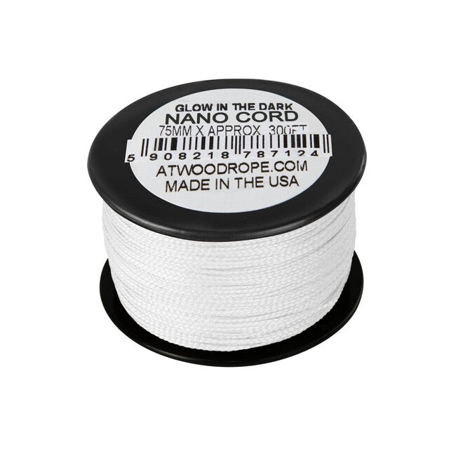 ATWOOD® Nano Uber Glow σχοινί 0,75mm πόδια, λευκό (GLOW-NC300)