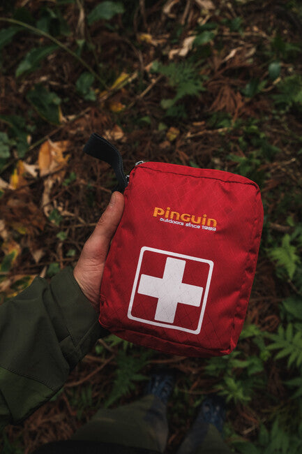 Pinguin First Aid Kit Κιτ Πρώτων Βοηθειών L, κόκκινο