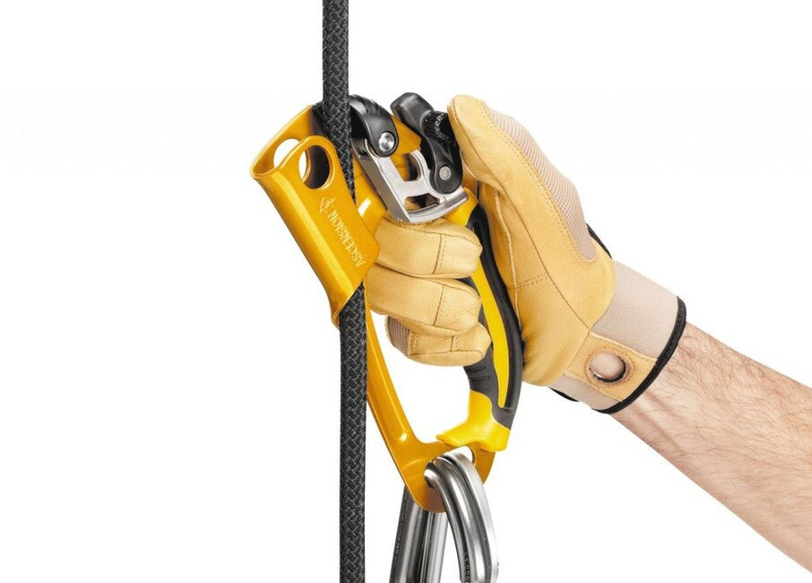 Petzl Ascension Μπλοκάρ δεξιά, Κίτρινο