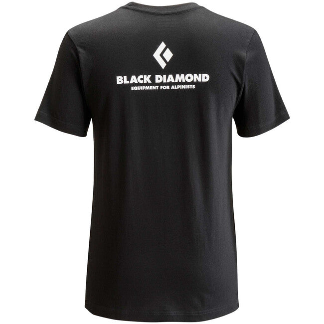 Black Diamond Equipment For Alpinist Μπλουζάκι Ανδρικό με Κοντό Μανίκι, Μαύρο