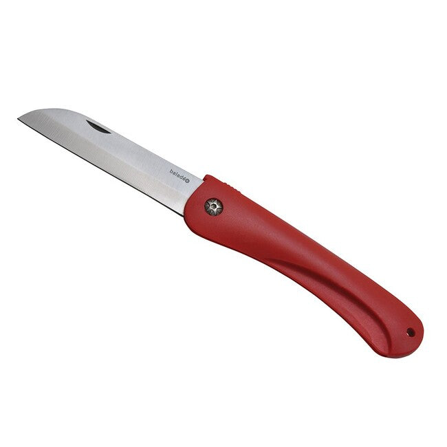 Baladeo ECO191 Birdy Τσέπης Μαχαίρι, Λάμα 8 cm, Χάλυβας 2CR13, Λαβή PP, Κόκκινο