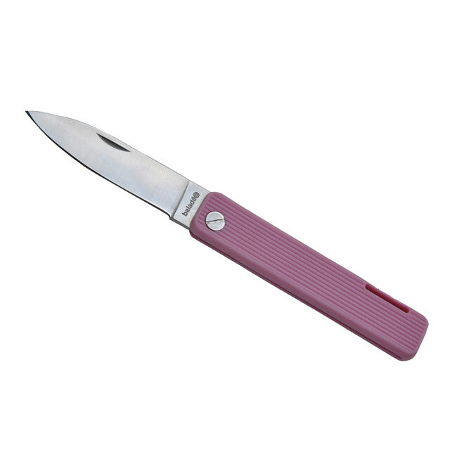 Baladeo ECO354 Papagayo Μαχαίρι Τσέπης 7,5 cm, Λάμα Χάλυβας 420, Λαβή TPE, Ροζ