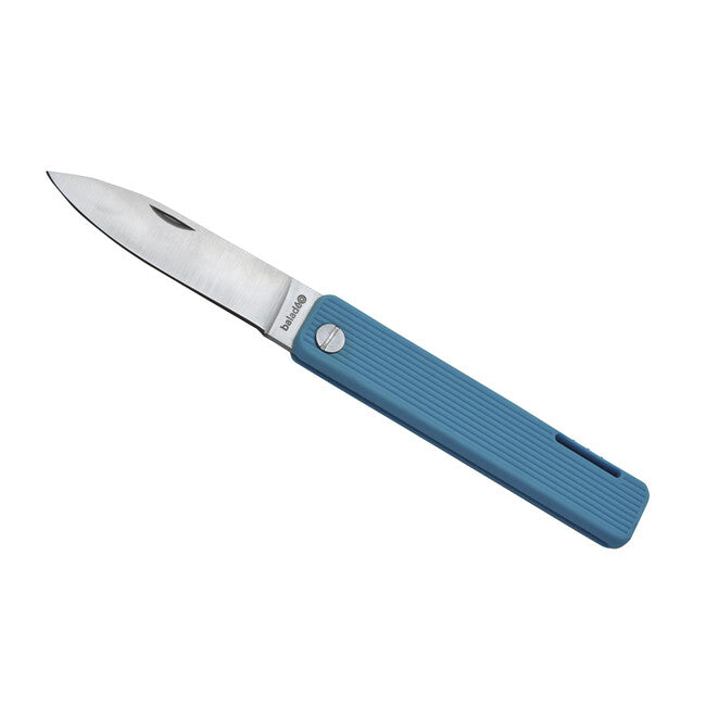 Baladeo ECO356 Papagayo Μαχαίρι Τσέπης, Λάμα 7,5 cm, Χάλυβας 420, Λαβή TPE, Τιρκουάζ