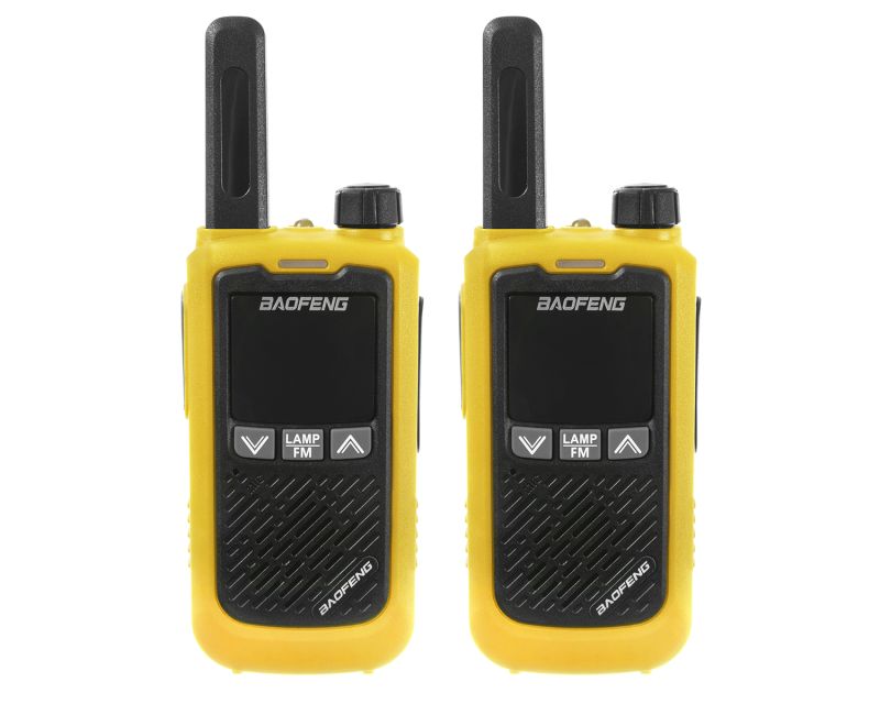 BaoFeng BF-T17 Πομπός, Κίτρινο - 2 τεμάχια