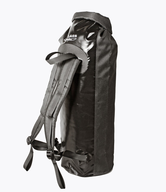 Basic Nature Σακίδιο Πλάτης Duffelbag Αδιάβροχο με Κύλιση Κλεισίματος 40 l, Μαύρο
