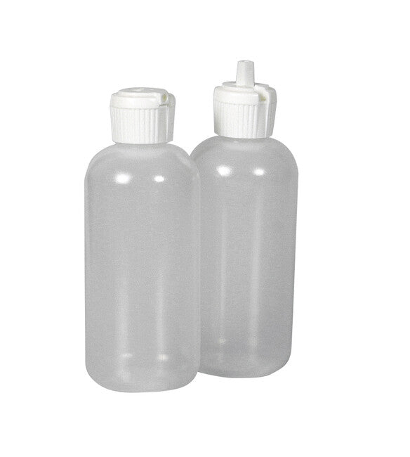 BasicNature Μπουκάλι με Δοσομετρικό Κλείστρο 120 ml, 2 Τεμάχια