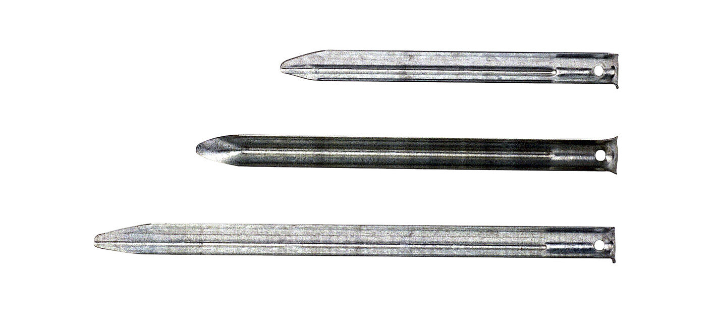 BasicNature Καρφιά Σκηνής Ημικυκλικά 24 cm, 10 τεμάχια