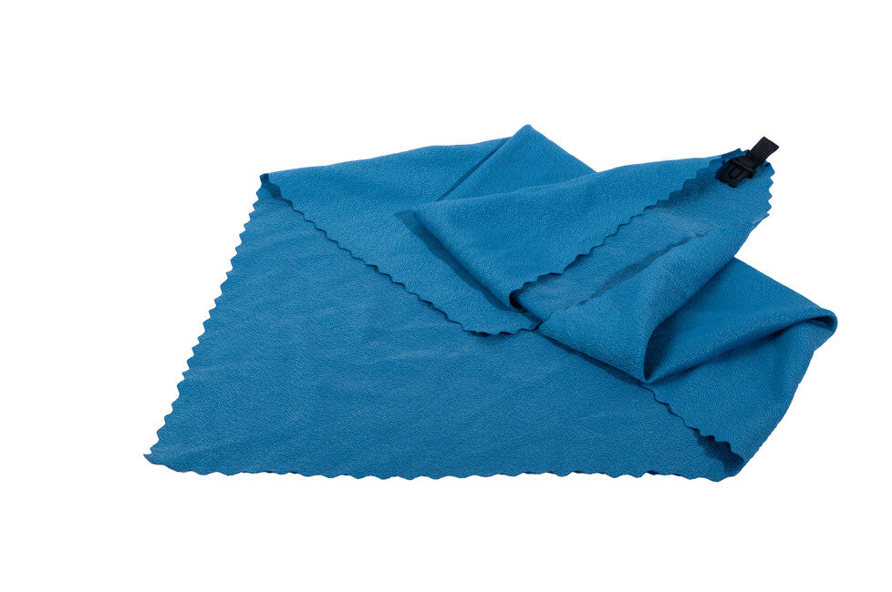 BasicNature Mini Towel Πετσέτα ταξιδίου υπερμαλακή από μικροϊνες, S, μπλε