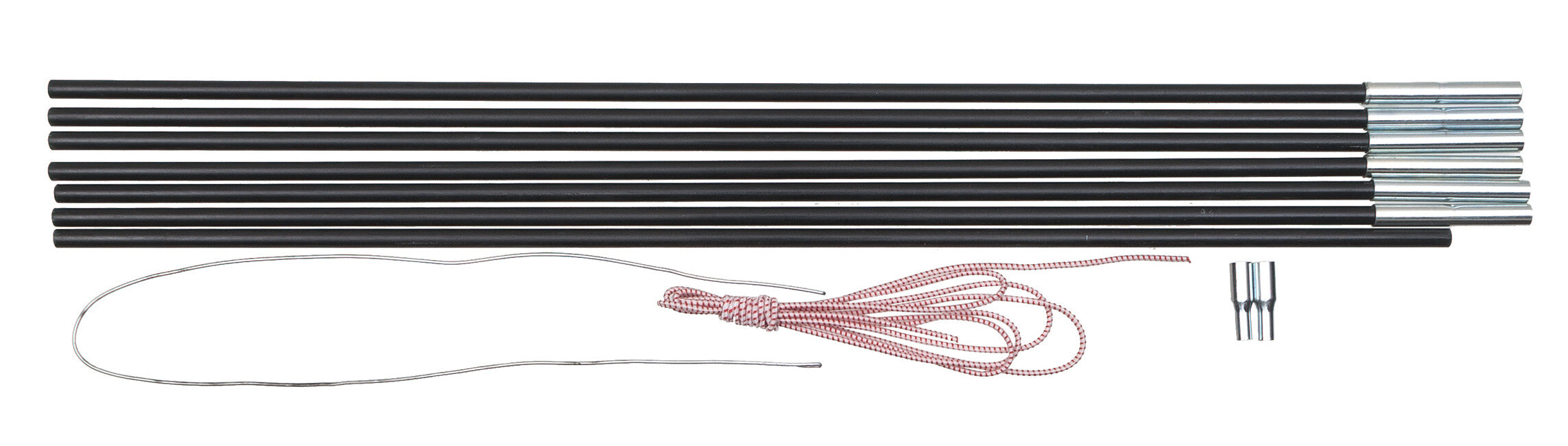 BasicNature Ράβδος Fiberglass 4 m x 7,9 mm, 7 Τμήματα