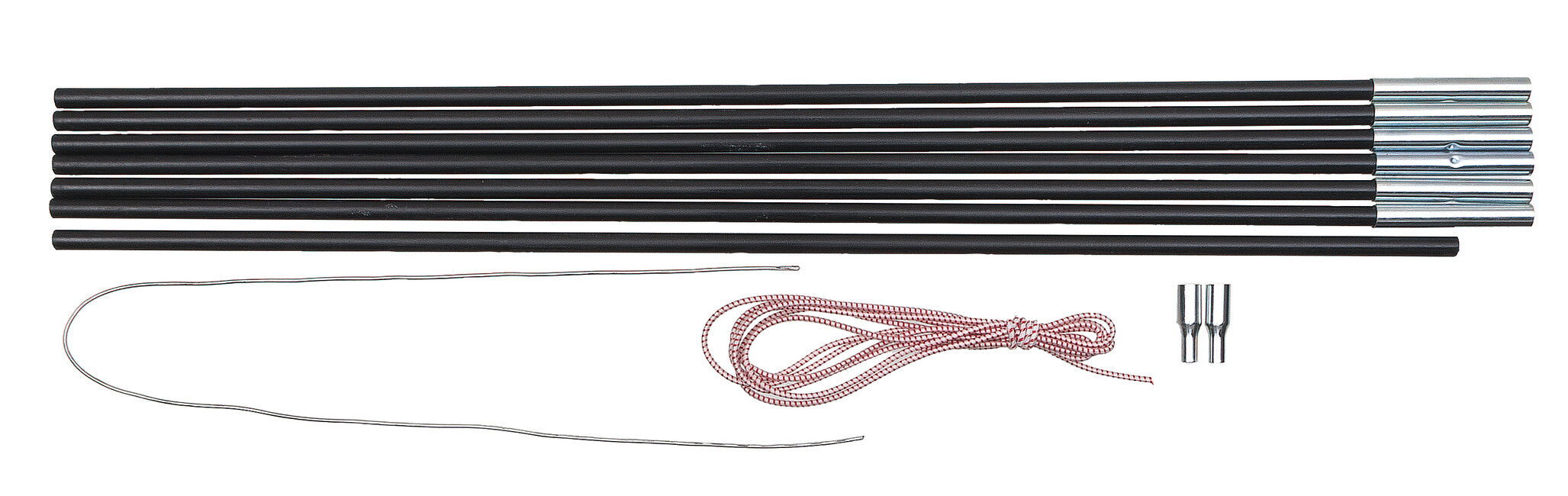 BasicNature Ράβδος Fiberglass 4 m x 8,5 mm 7 τμημάτων