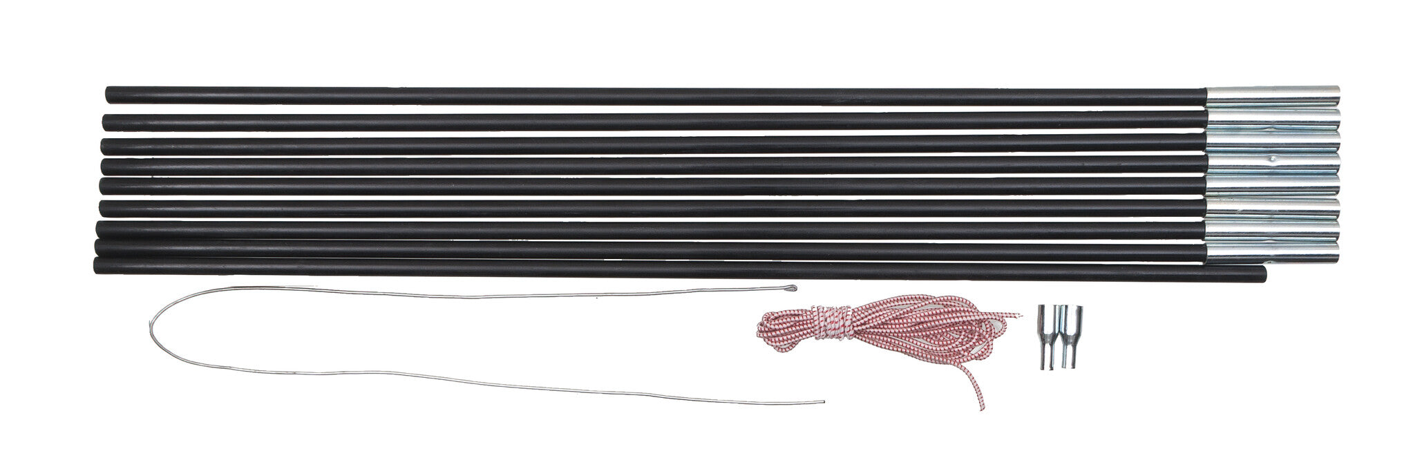 BasicNature Ράβδος Fiberglass 5,5 m x 9,5 mm, 9 τμήματα
