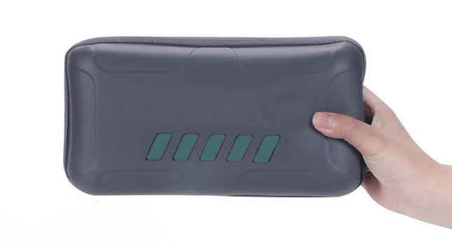 BasicNature Terry Πετσέτα 75 x 150 cm, θαλάσσια πράσινο με θήκη