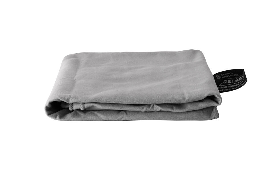 BasicNature Πετσέτα Velour 85 x 150 cm, γκραφίτ