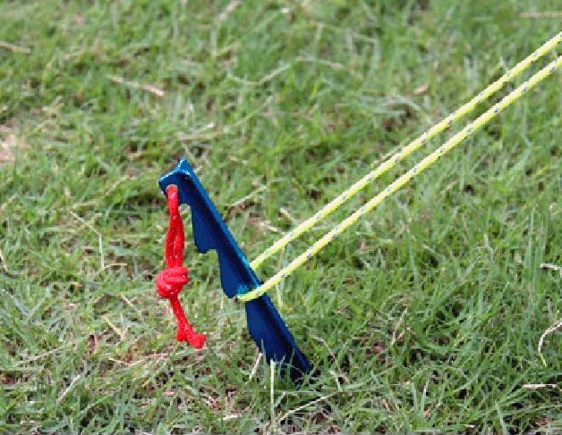 BasicNature Y-Stake Πάσσαλοι Σκηνής 18 cm, μπλε, 8 τεμ.