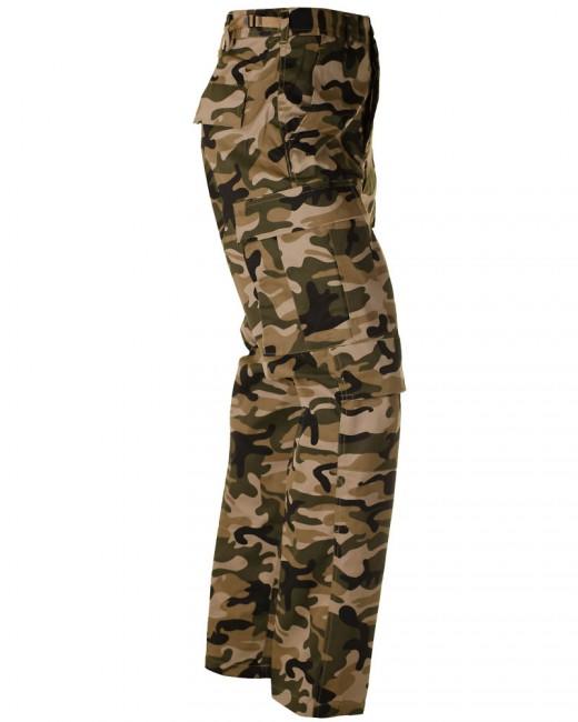 O&T Παντελόνι BDU, Camo Δάσους Custom