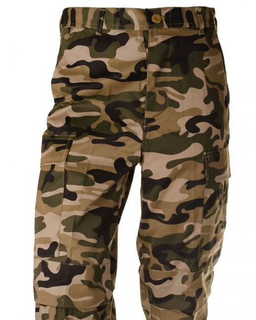 O&T Παντελόνι BDU, Camo Δάσους Custom
