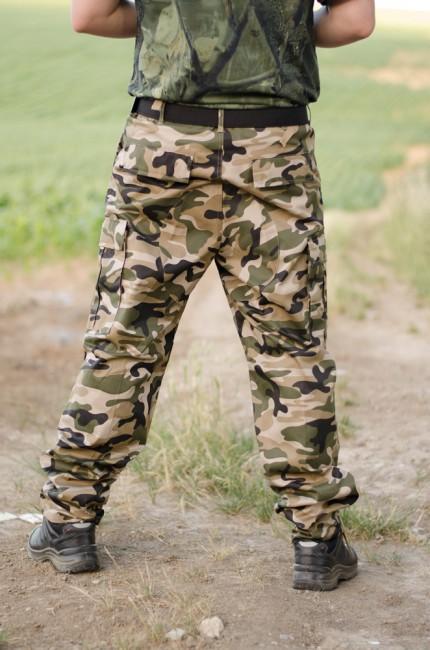 O&T Παντελόνι BDU, Camo Δάσους Custom