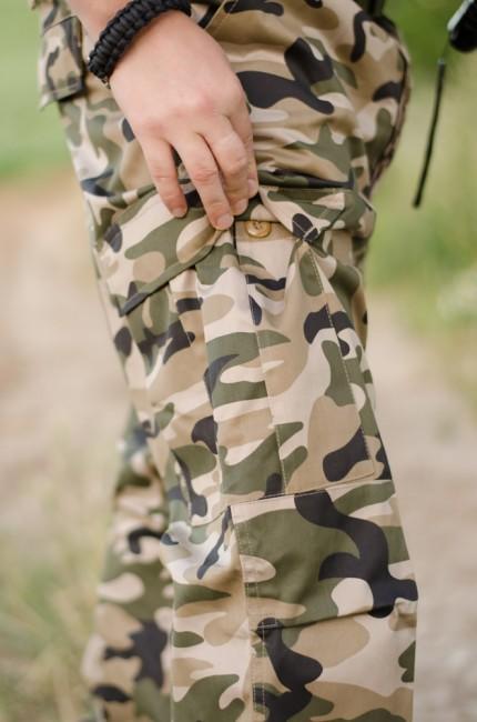 O&T Παντελόνι BDU, Camo Δάσους Custom