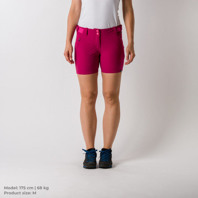 Northfinder CHARLI women's trekking shorts, Cherry