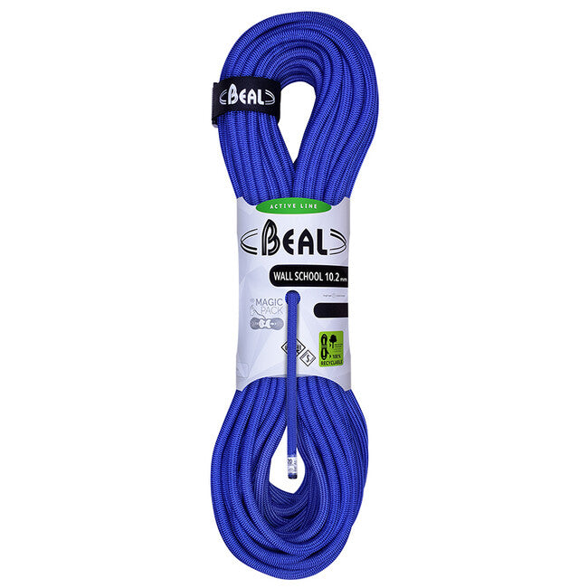 BEAL Wall School Unicore σχοινί αναρρίχησης 10,2 mm 20 m, μπλε