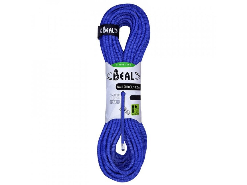 Beal Wall School Unicore Σχοινί Αναρρίχησης 10.2 mm, Μπλε, 200 m