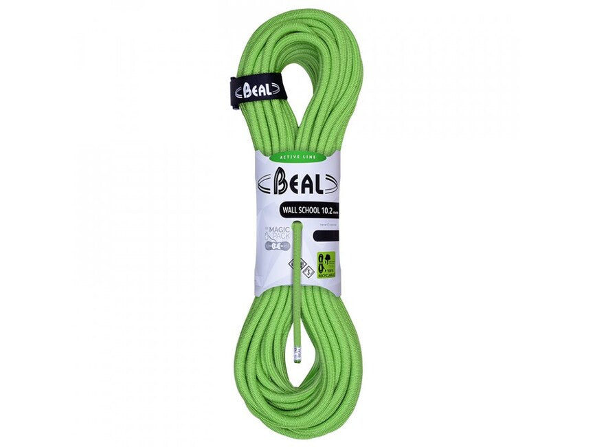 Beal Wall School Σχοινί Αναρρίχησης Unicore 10.2 mm, Πράσινο 200 m