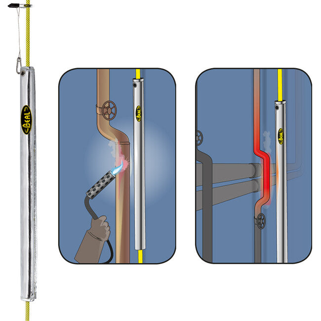 BEAL Hot protector προστατευτικό σχοινί 70 cm