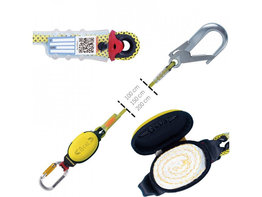 BEAL DynaPro Air Hook σύστημα σύλληψης για εργασία σε ύψος 100 cm