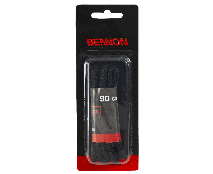 BENNON Laces Black Box κορδόνια παπουτσιών 90 cm