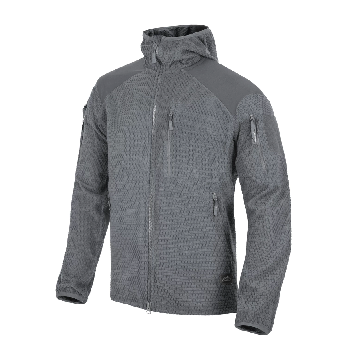 Helikon-Tex Alpha Hoodie flísová bunda, shadow grey