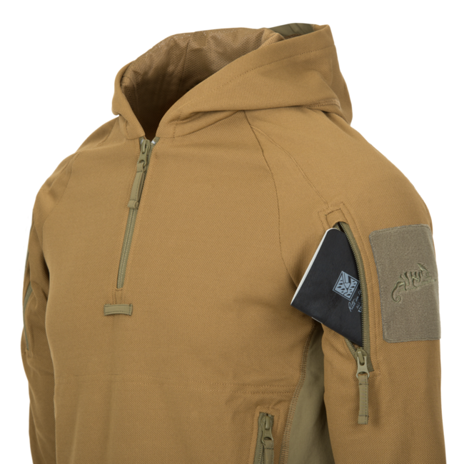 Helikon-Tex Range Hoodie TopCool Φούτερ με Κουκούλα, Λαδί/Μαύρο