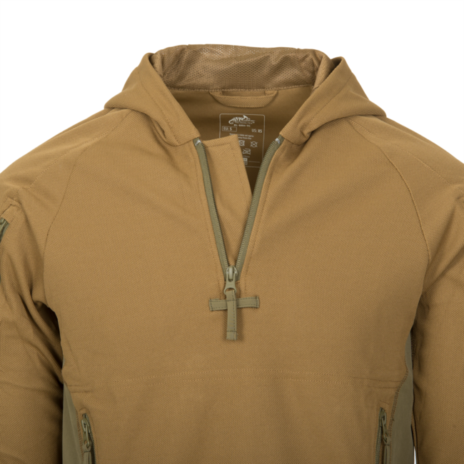 Helikon-Tex Range Hoodie TopCool Φούτερ με Κουκούλα, Λαδί/Μαύρο