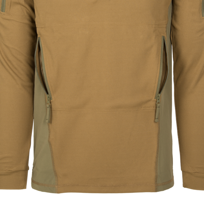 Helikon-Tex Range Hoodie TopCool Φούτερ με Κουκούλα, Λαδί/Μαύρο