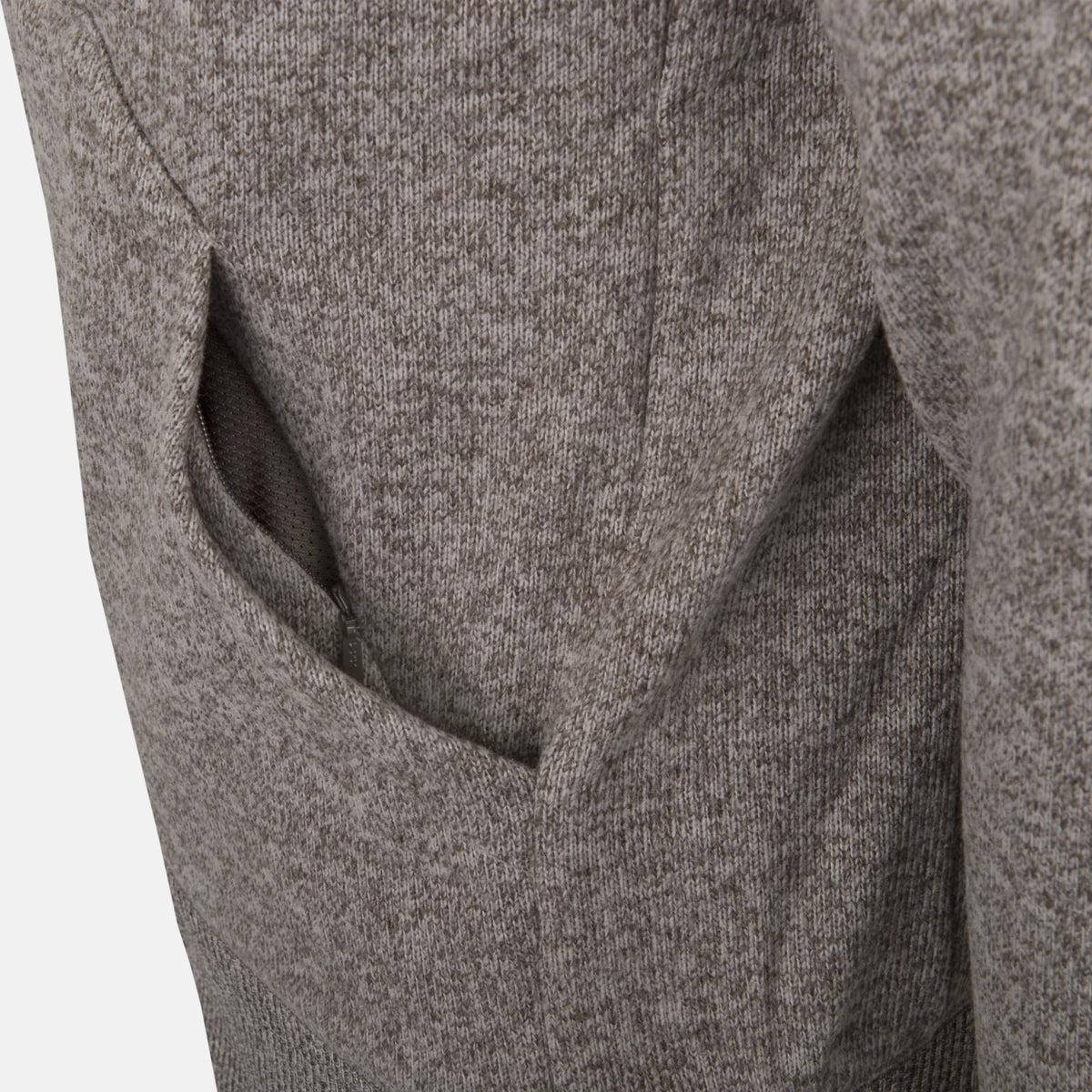 Helikon-Tex Covert mikina taktická s kapucňou (FullZip), Melange Red – detail 1