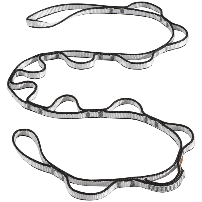 Black Diamond Dynex Αλυσίδα Daisy Chain 12 mm 115 cm, μαύρο