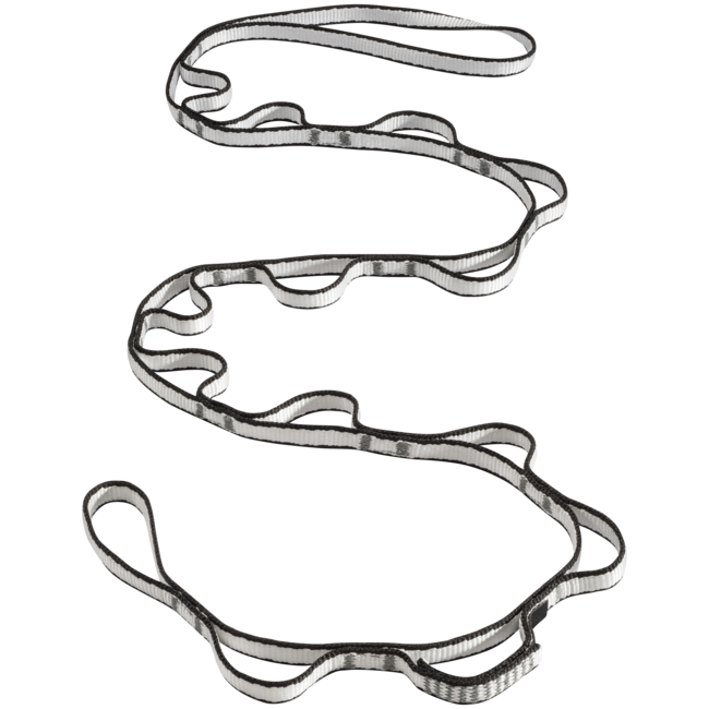 Black Diamond Dynex Αλυσίδα Daisy Chain 12 mm 140 cm, μαύρο