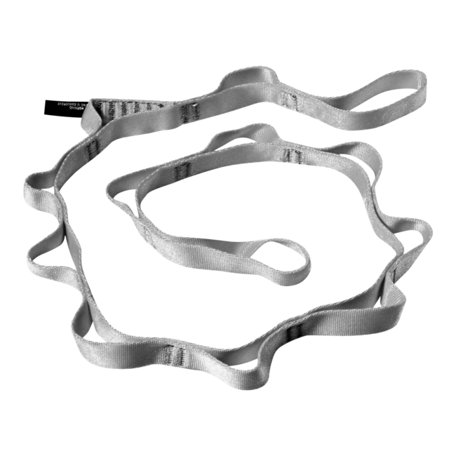Black Diamond Daisy Chain Νάιλον Βρόχος 18 mm, γκρι, 140 cm