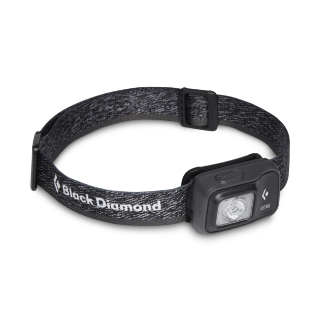 Black Diamond Astro 296 κεφαλόφωτο, graphite