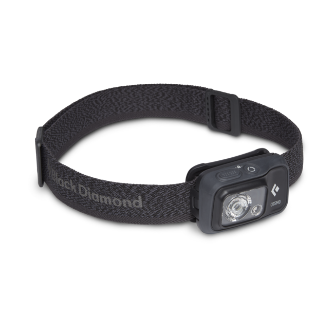 Black Diamond Cosmo 350 κεφαλόφωτο, γραφίτης