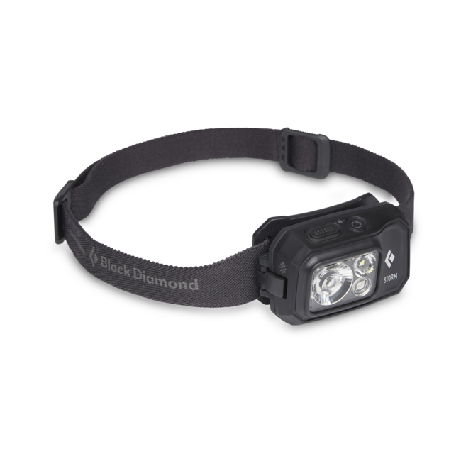 Black Diamond Storm 450 φακός κεφαλής, μαύρο