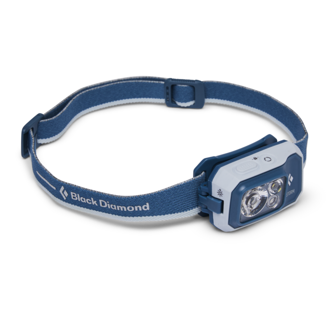 Black Diamond Storm 450 φακός κεφαλής, creek blue