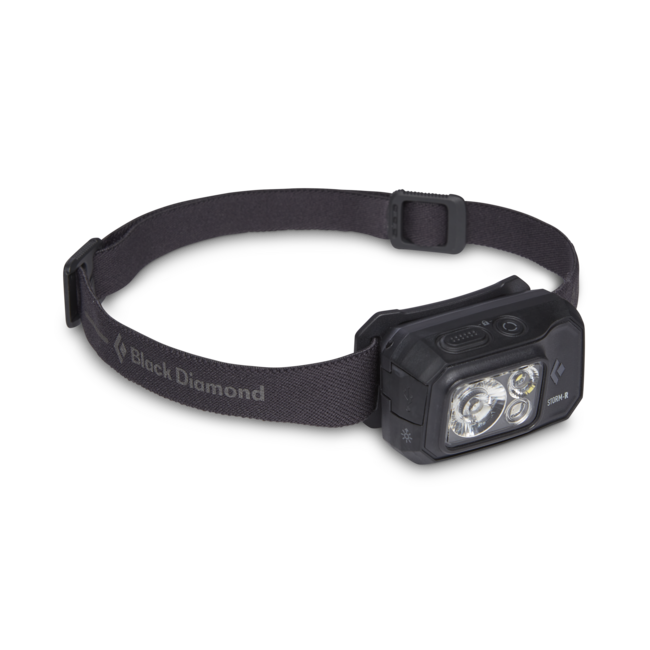 Black Diamond Storm 500-R φακός κεφαλής, μαύρο