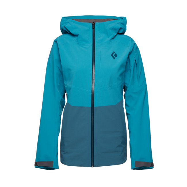 Black Diamond Recon Stretch Ski Shell μπουφάν σκι γυναικείο, μπλε-azurite