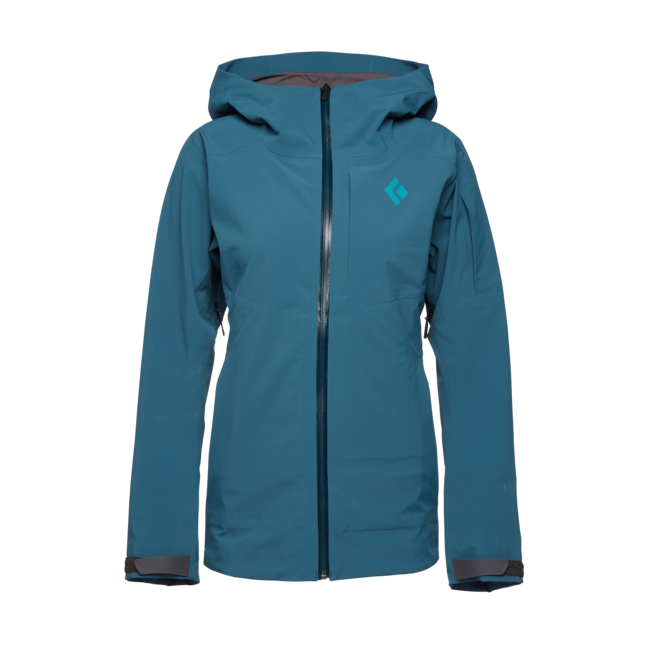 Black Diamond Recon Stretch Ski Shell μπουφάν σκι γυναικείο, azurite