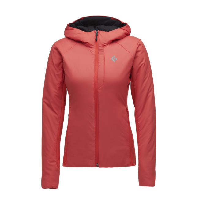 Black Diamond First Light Hybrid φούτερ γυναικείο, coral red